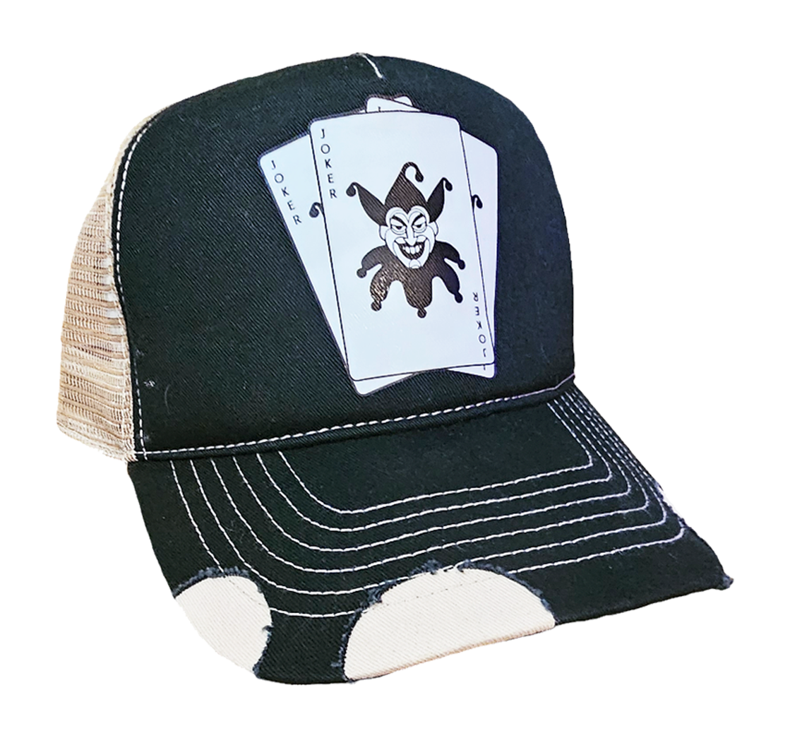 Joker Card Trucker Hat